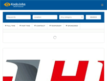 Tablet Screenshot of kodojobs.com